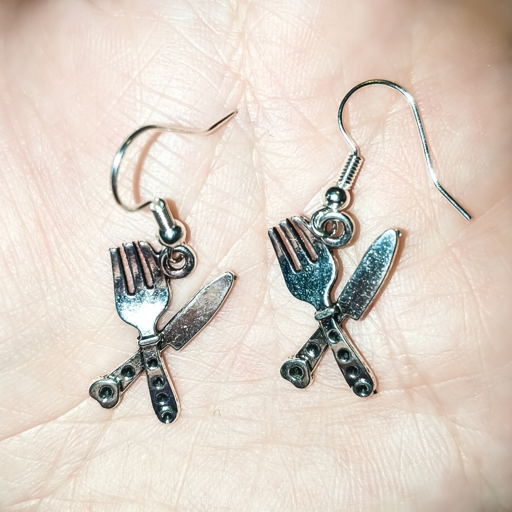 925 Sterling Silver Hypoallergenic Earrings Silver - Picture 4 of 7